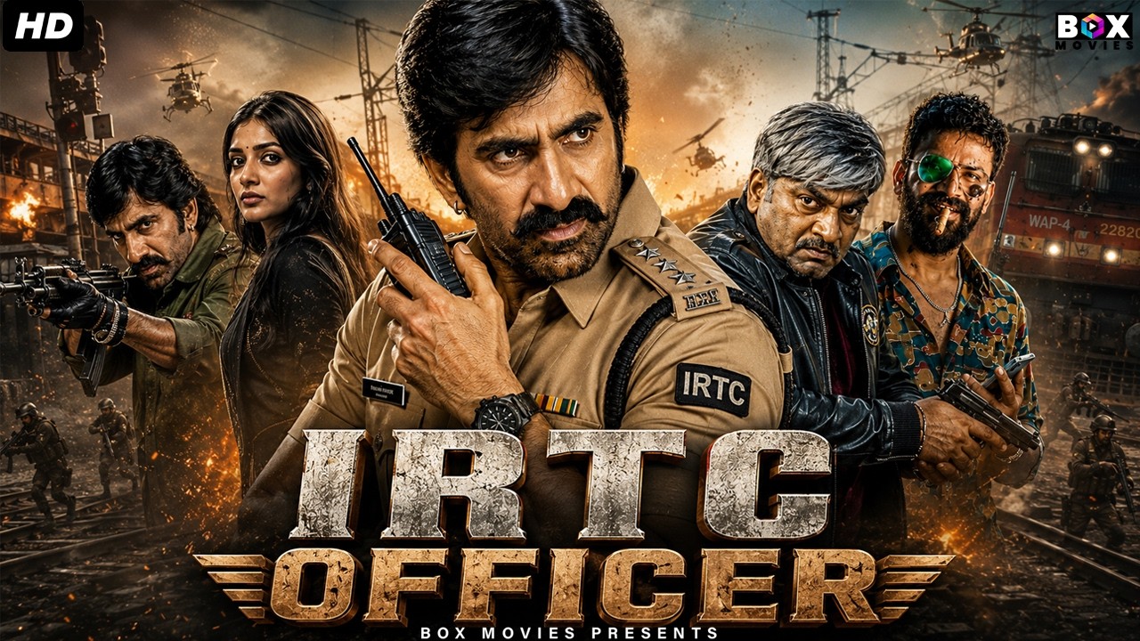 New Ravi Teja Blockbuster &lsquo;IRTC Officer&rsquo; (2026) New Released Full Hindi Dubbed Movie | Sreeleela