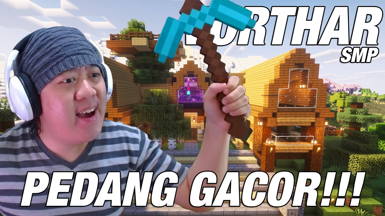 🔴 LIVE ★ VortharSMP | Coba Pedang Gacor & Renovasi!! | Minecraft Indonesia #11