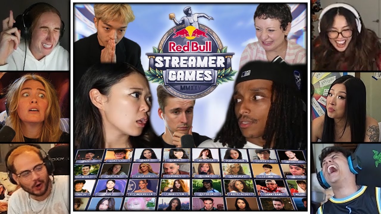 Streamers React to Getting Drafted For *STREAMER GAMES 2025*