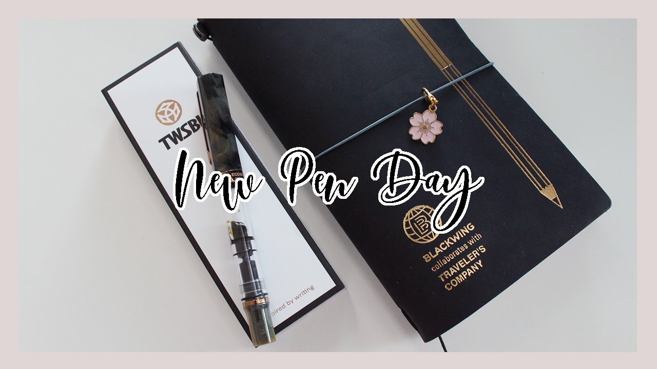 NEW PEN DAY | TWSBI ECO Serpentine Bronze and Sailor Ink Studio 280 | Ana Jolene
