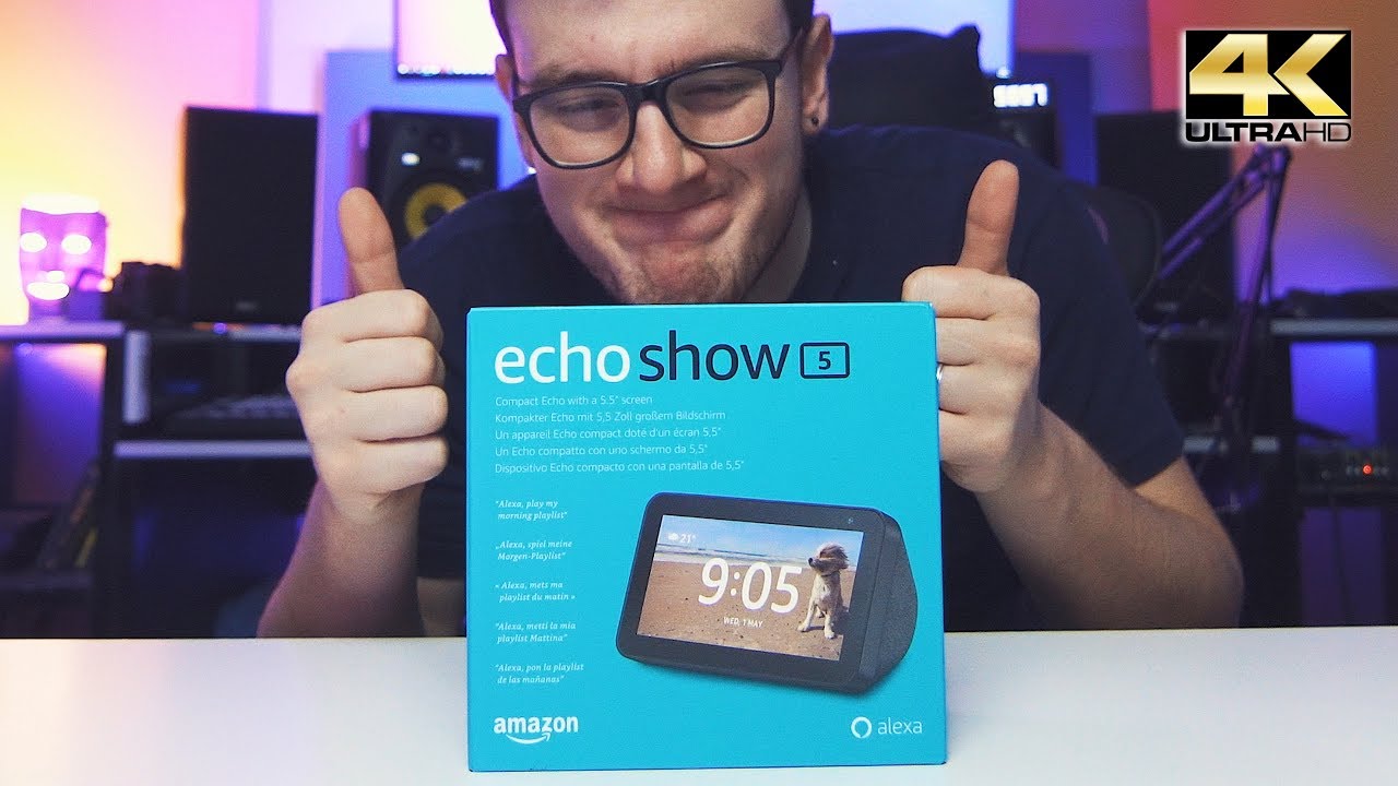 AMAZON ECHO SHOW 5 è PAZZESCO! - CARICAMENTE ITA 4K