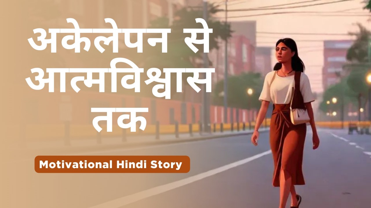 अकेलेपन से आत्मविश्वास तक - Motivational Story | Heart Touching Inspirational Hindi Story. Kahani.