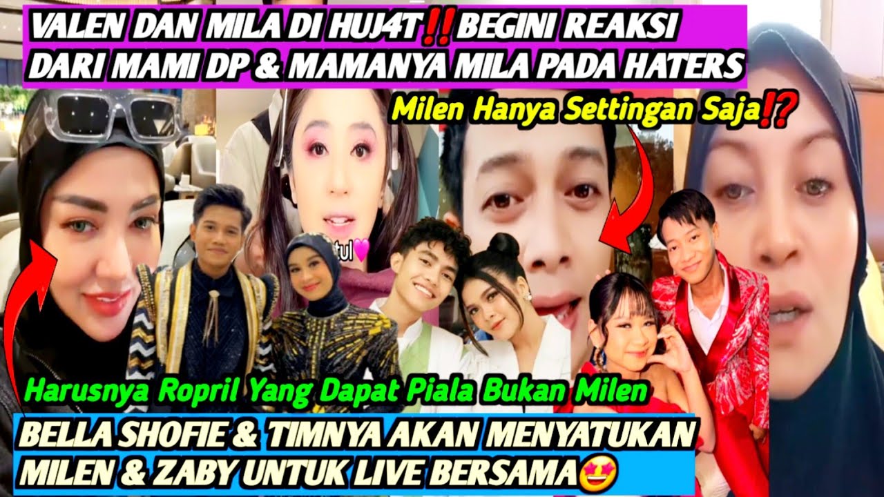 P4RAH‼️MILEN DI SEBUT HANYA SETINGAN⁉️DEWI PERSIK & MAMANYA MILA LANGSUNG MERESPON HUJ4TAN HATERS🔥