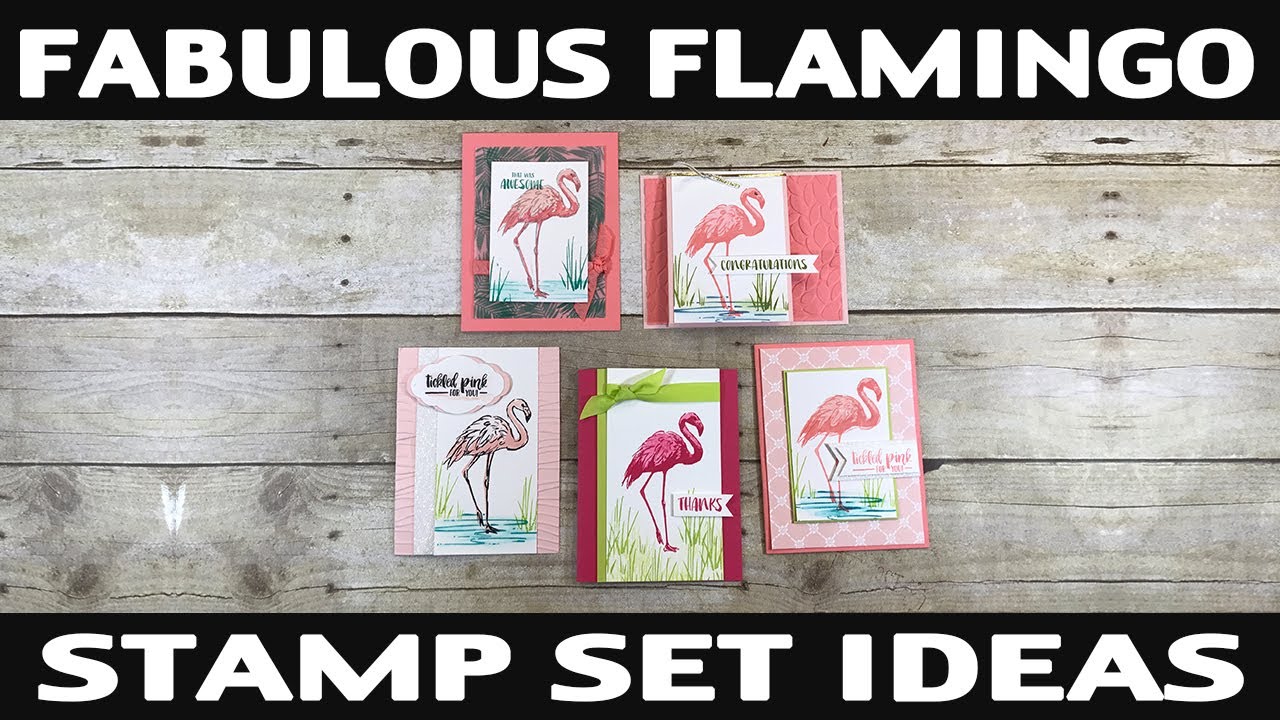 Stamping Jill - Fabulous Flamingo Stamp Set Ideas