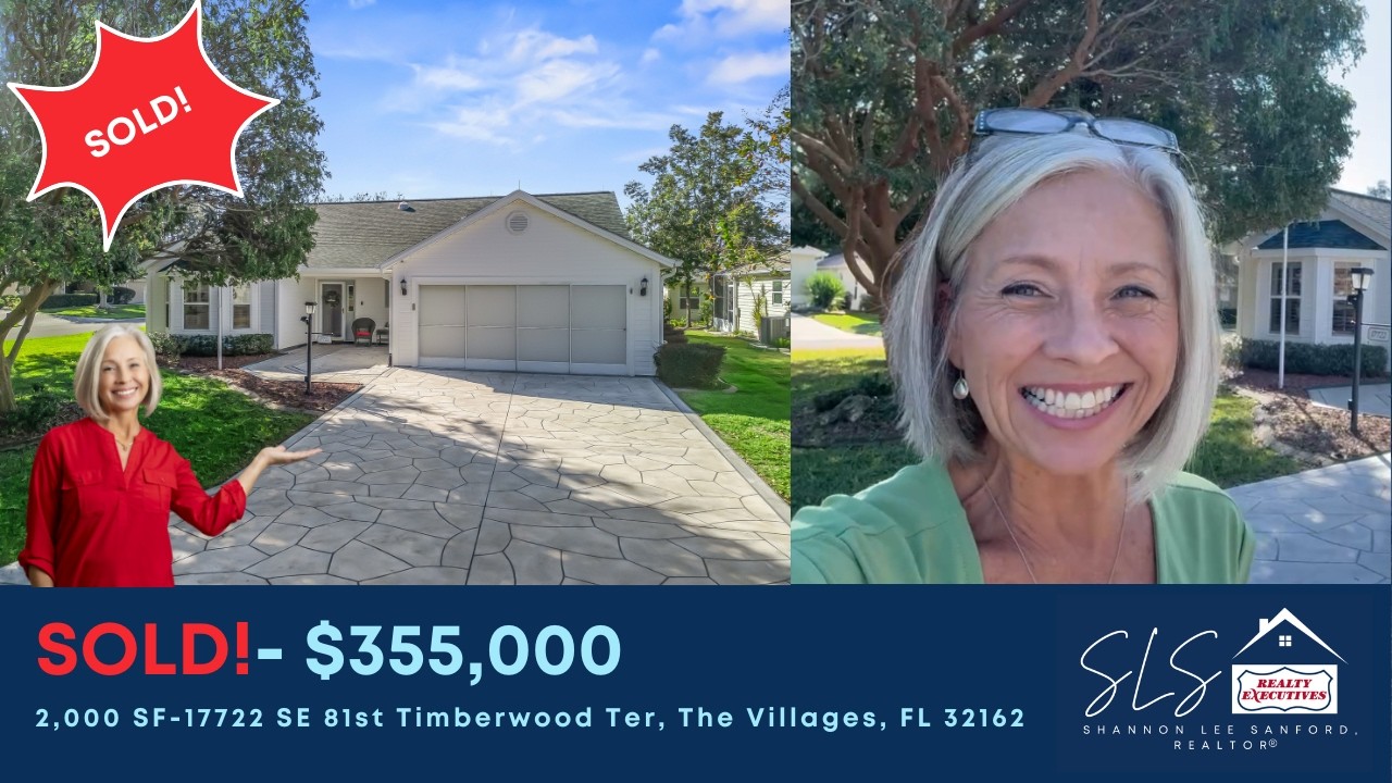 Pending! Expanded 2,000 SF Cypress Model The Villages, FL | Real Estate Home Tour