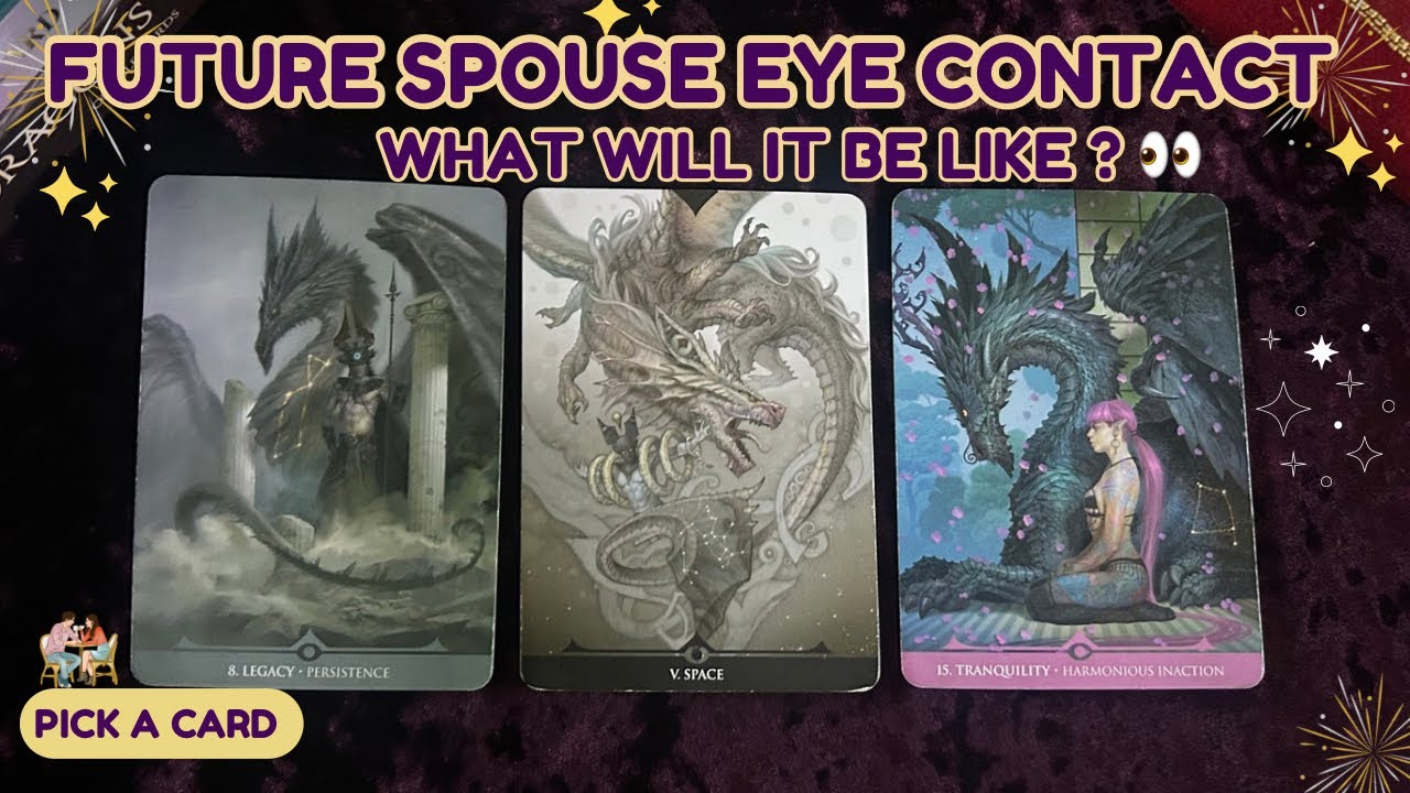 🌹Eye Contact With Your Future Spouse 👀😍 Pick a Card 😍 Tarot Reading 