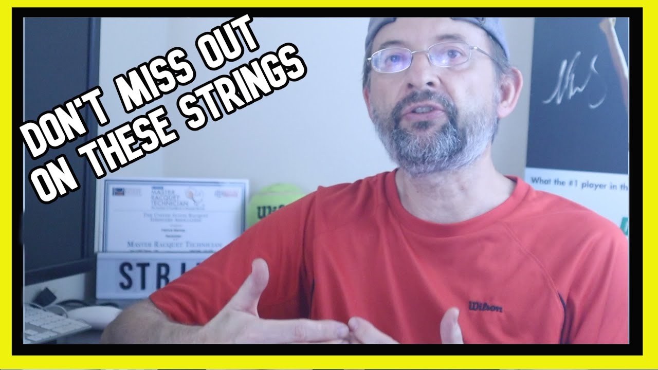 Top 5 monofilament (solid-core) synthetic tennis strings