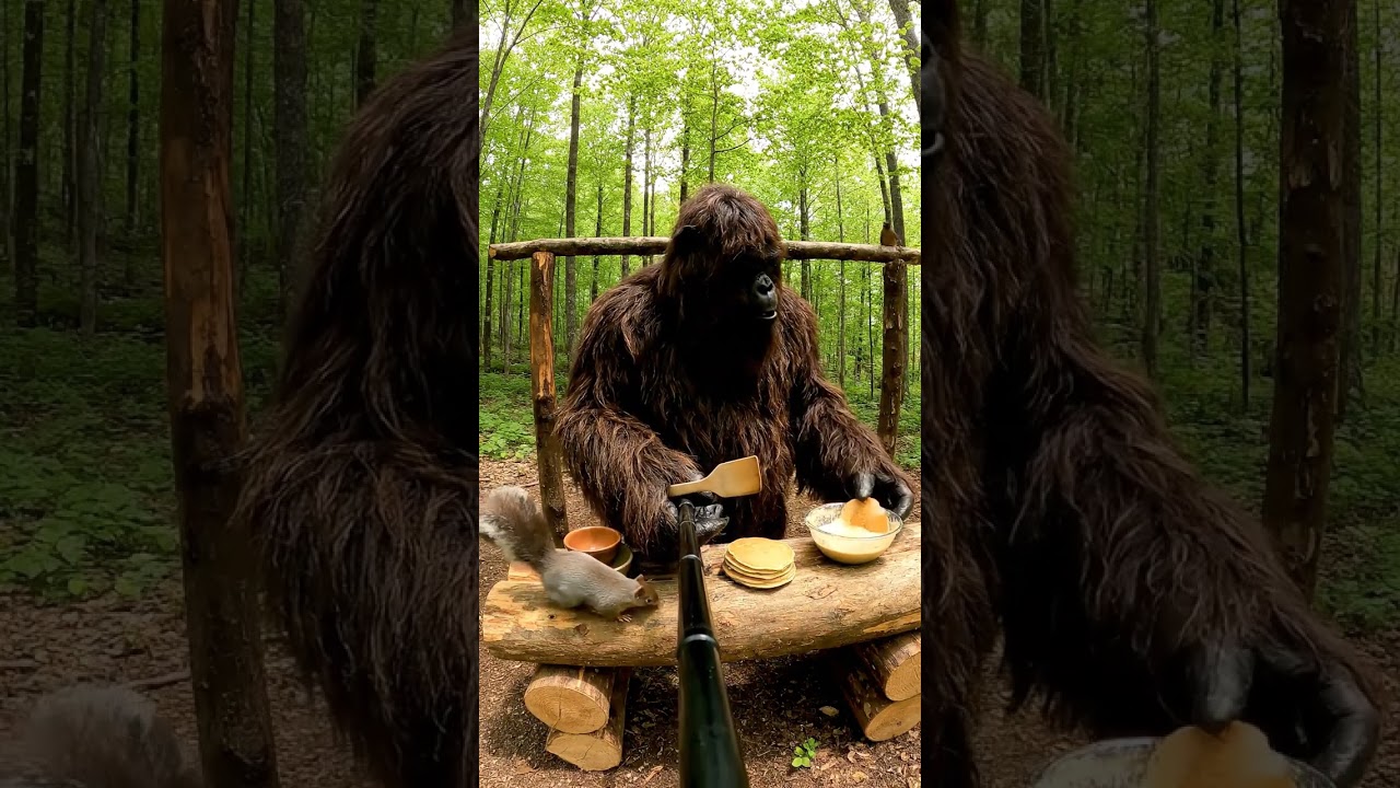 Bigfoot’s Forest Cooking Fails 🍳🤣