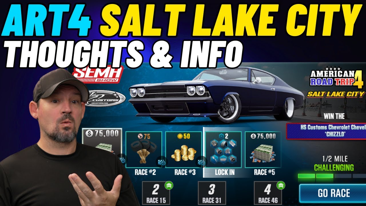 American Road Trip 4 Salt Lake City Event - My Thoughts and info | CSR2