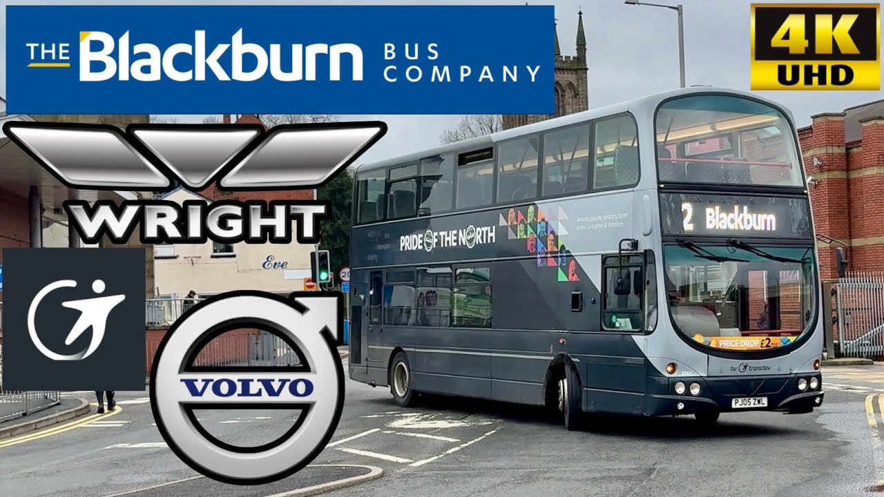 [Transdev: 2 Chorley to Blackburn via Brinscall & Feniscowles] Wright Eclipse Gemini Volvo B7TL Bus