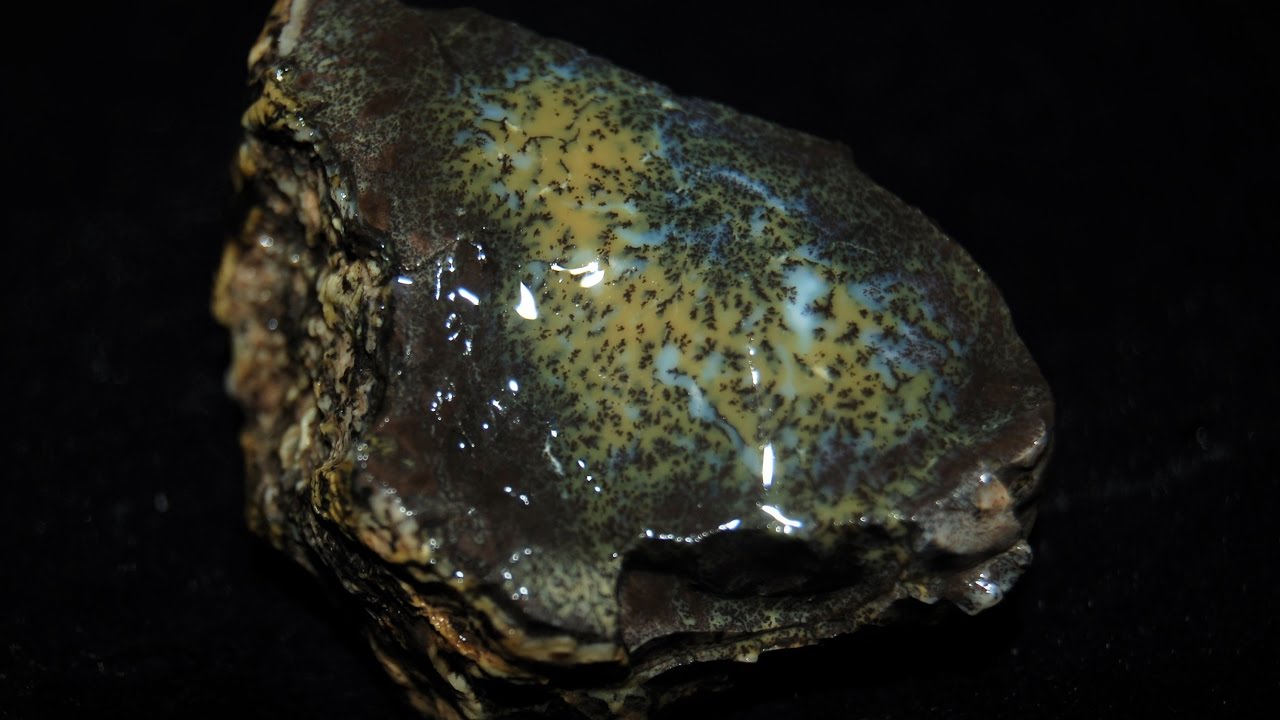 Dendritic Opal Rough 350 Crt Natural
