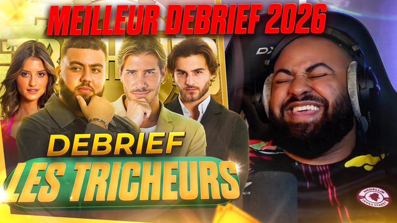 MEILLEUR DEBRIEF DE L’ANNÉE !! Débrief LES TRICHEURS by Zatis : Épisode 13-14-15