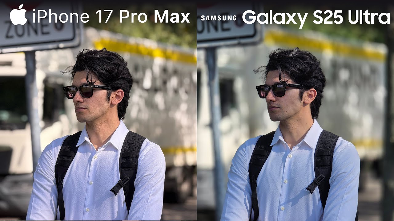 iPhone 17 Pro Max против Samsung Galaxy S25 Ultra — тест камеры