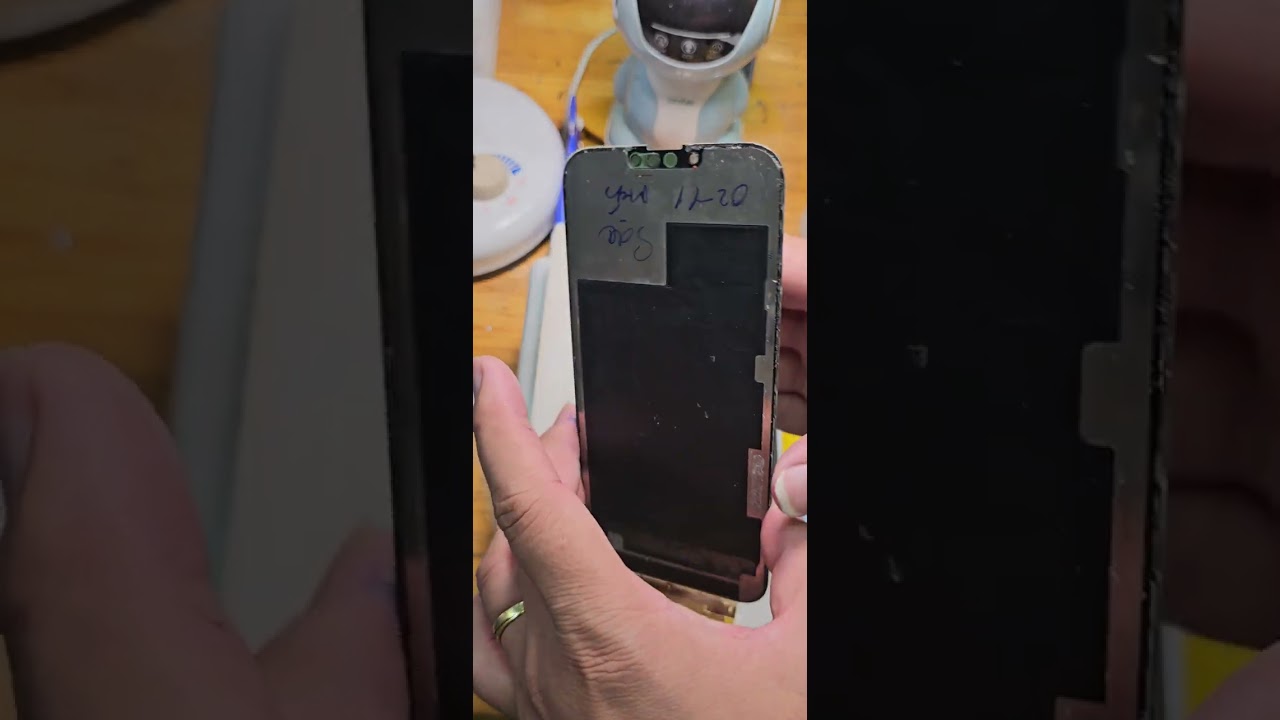 Fix lỗi sọc mép màn hình 13 prm ( ép ic kính ) 