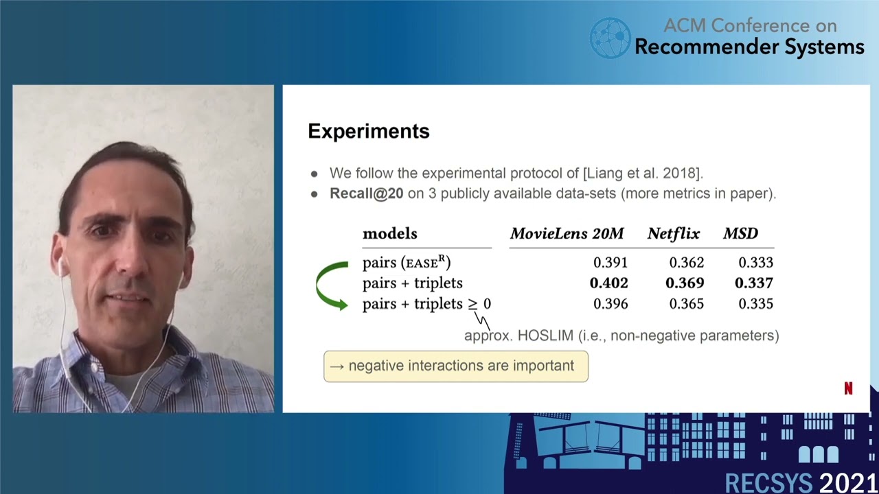 Negative Interactions for Improved Collaborative-Filtering: Don’t go Deeper, go Higher