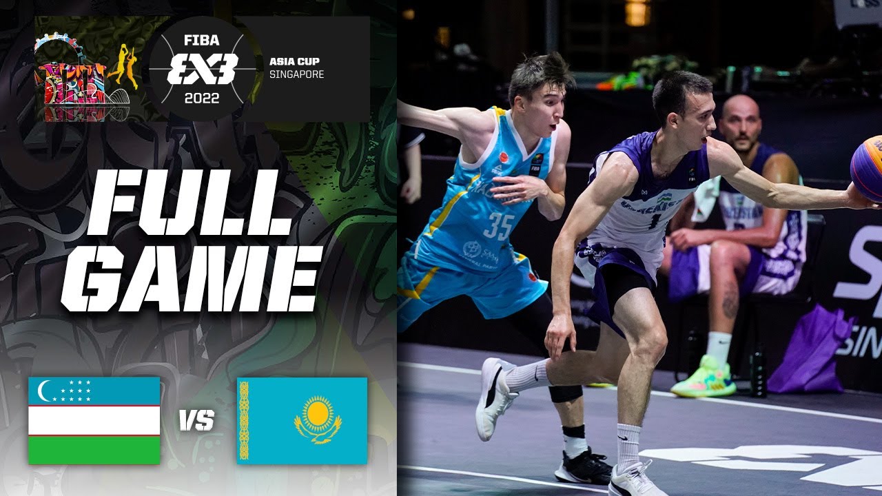 Uzbekistan v Kazakhstan | Men | Full Game | FIBA 3x3 Asia Cup 2022 | 3x3 Basketball