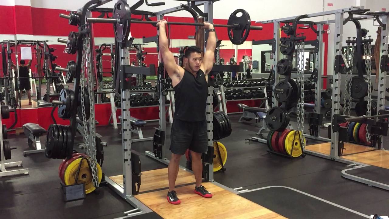 Dead-Stop Overhead Press