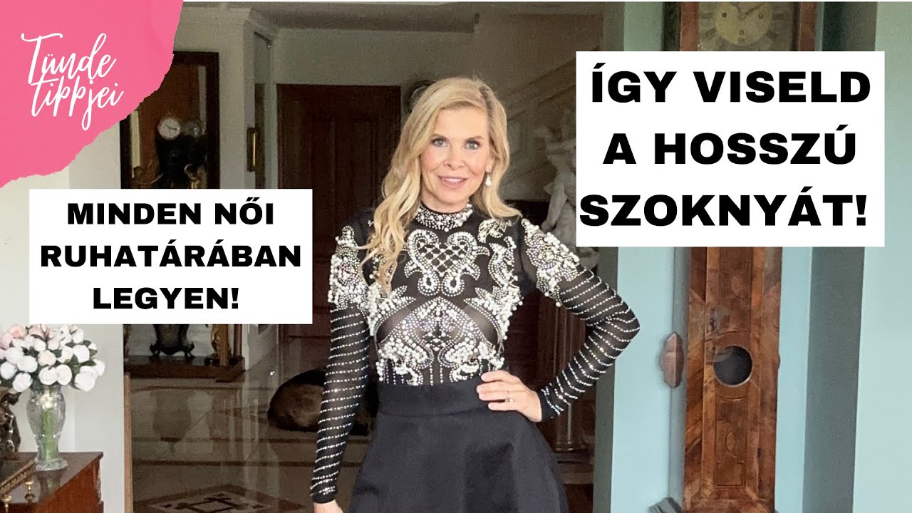 A RUHADARAB, AMI MINDEN NŐNEK JÓL ÁLL! - A HOSSZÚ SZOKNYA | Polgár Tünde