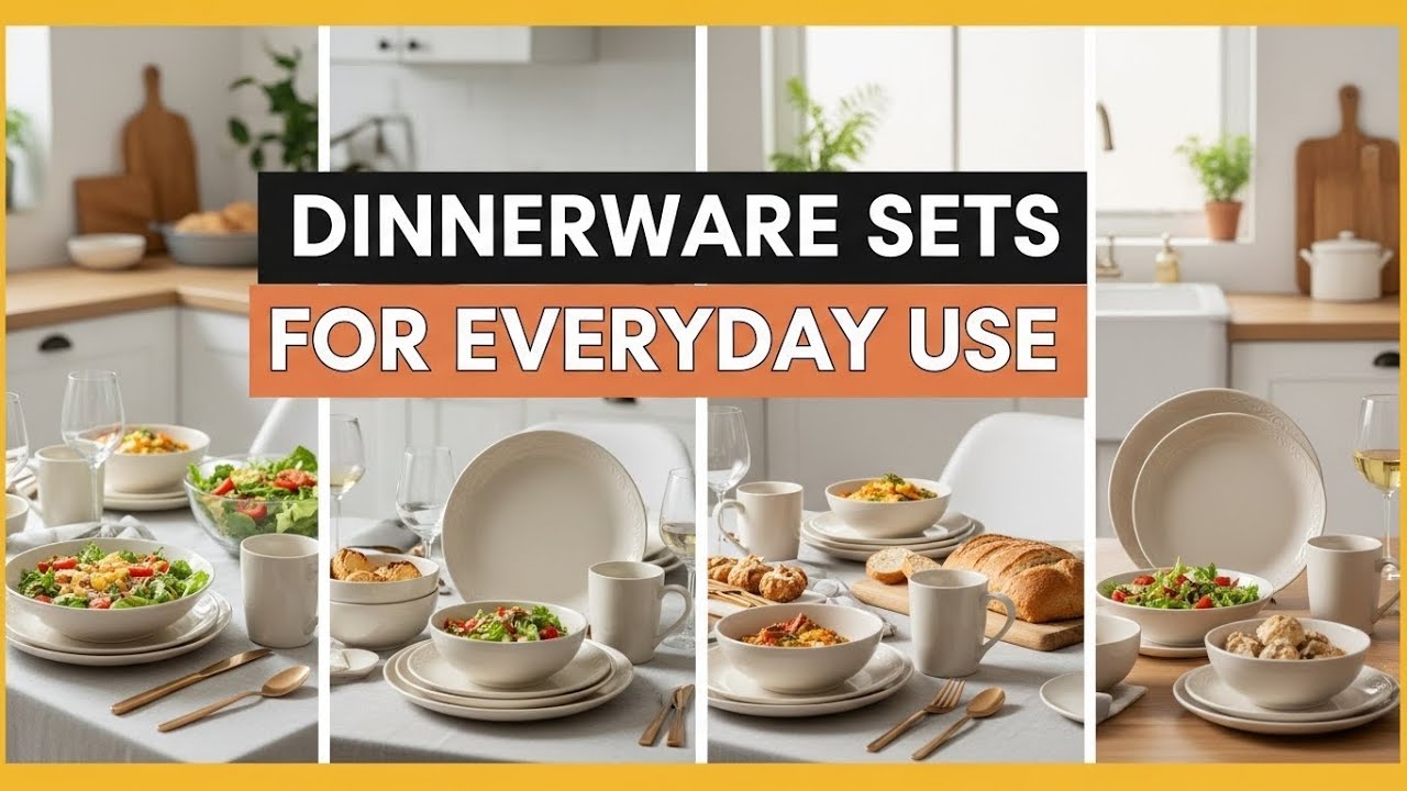 TOP 5 Dinnerware Sets For Every Day Use 2026