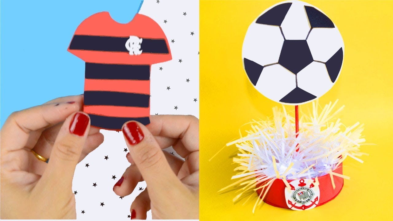 5 IDEIAS DE DECORAÇÃO FESTA TEMA FUTEBOL | IDER ALVES