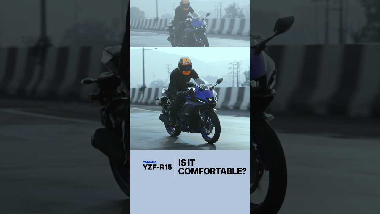 Is it comfortable? | Yamaha YZF-R15 FAQ #4