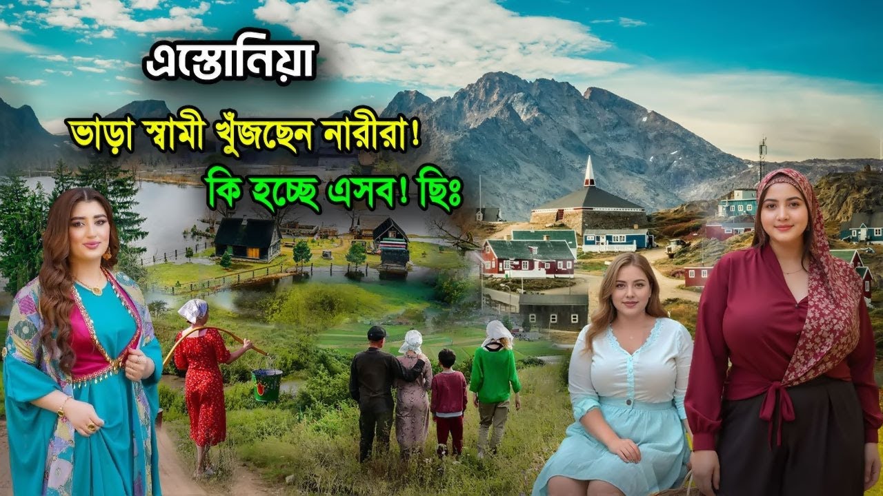 এস্তোনিয়া | এদেশের নারীদের স্বামী অভাব? | সত্যটা জানলে মেনে নিতে পারবেন? | facts about Estonia