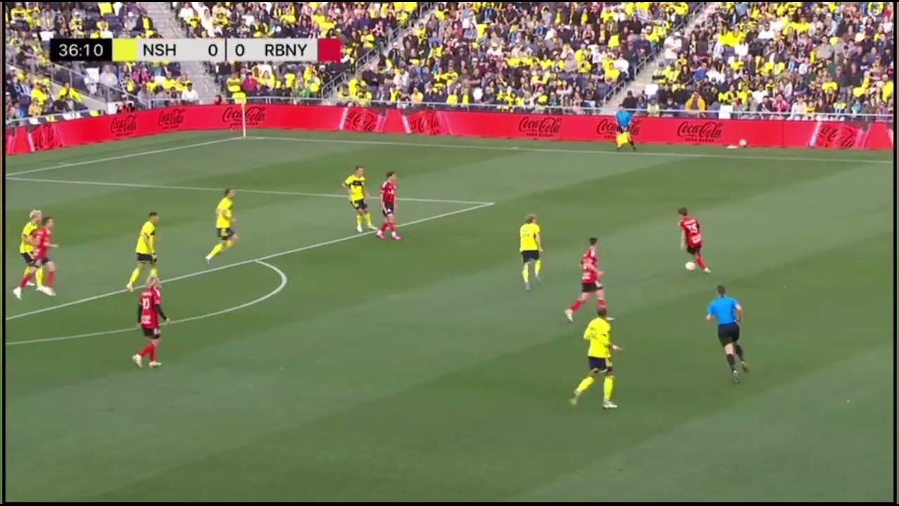 Highlights of New York Red Bulls Defensive Midfielder Daniel Edelman against Nashville SC