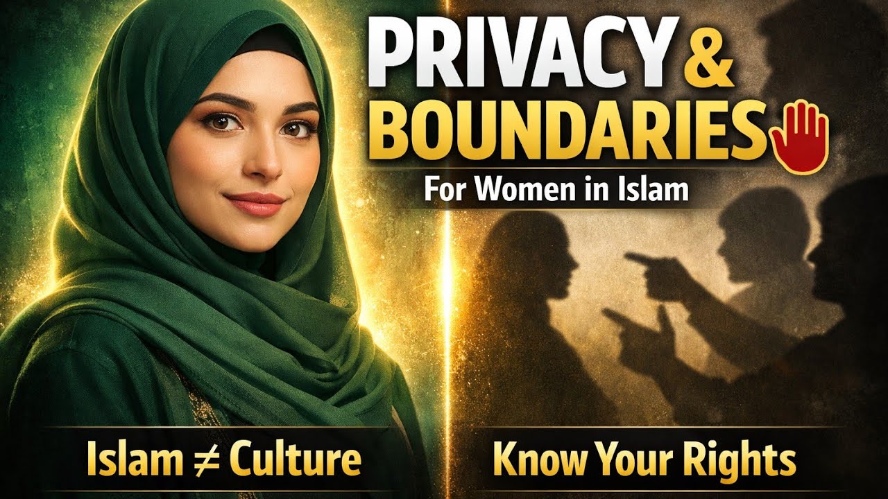 Privacy and boundaries for women in islam #marriage #privacy #boundaries #islam 