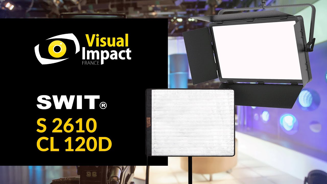 Focus : Swit S2610 et CL 120D