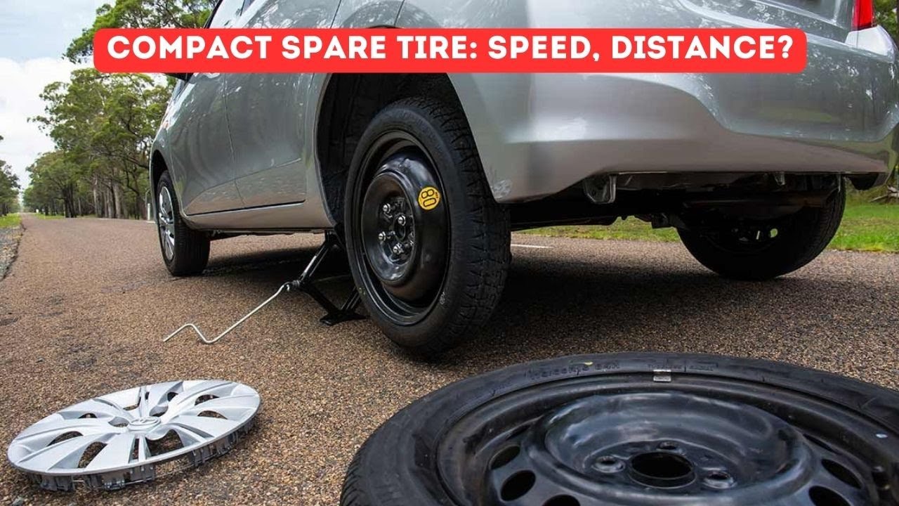 How fast can I drive with a compact spare tire? And how long?