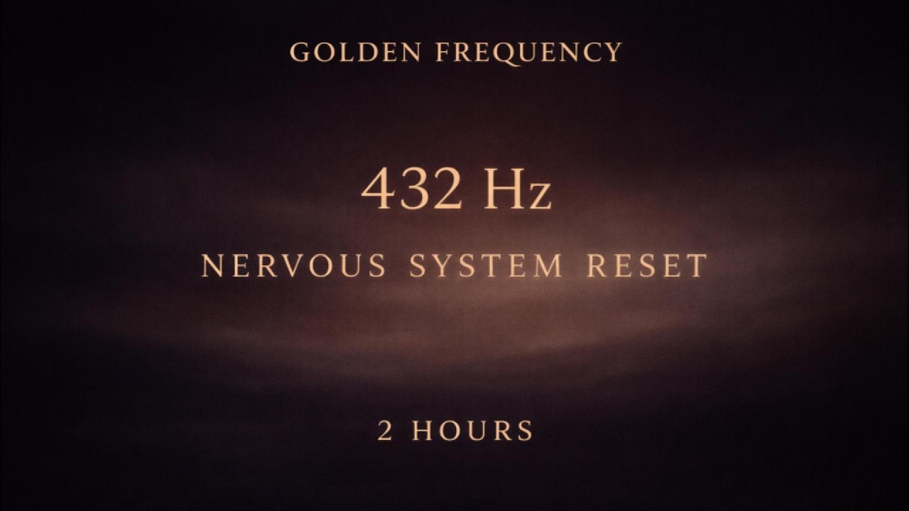 432 Hz Healing Frequency (2 Hours) | Grounded Calm & Nervous System Regulation