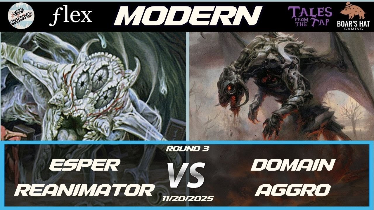Эспер Реаниматор против Домена Агро [MTG Modern Round 3]