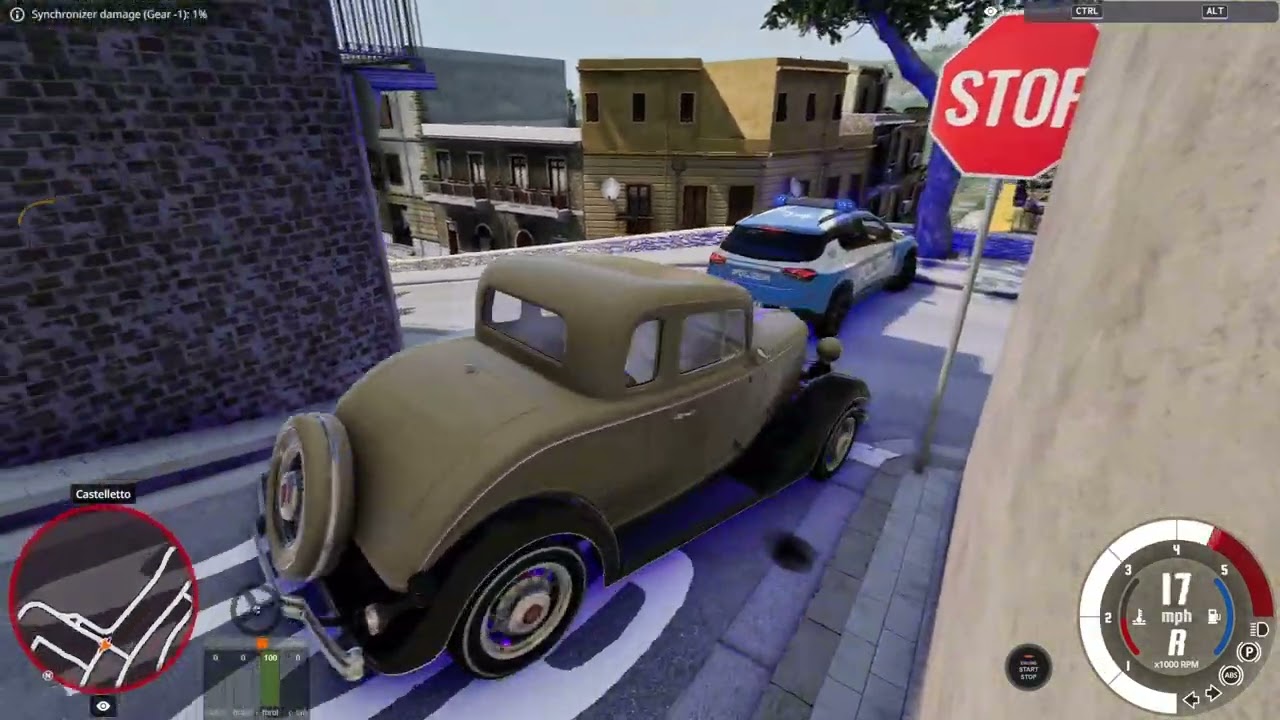 BeamNG Police Chases.