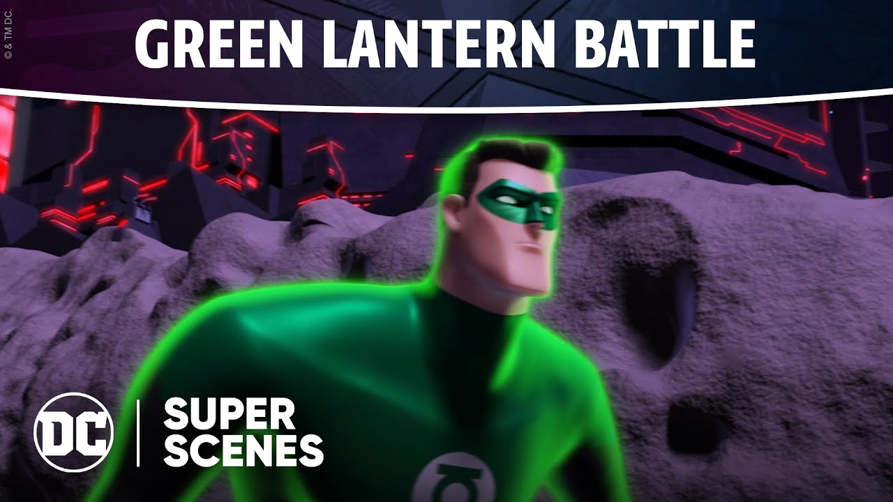 Green Lantern: The Animated Series - Battle | Super Scenes | DC