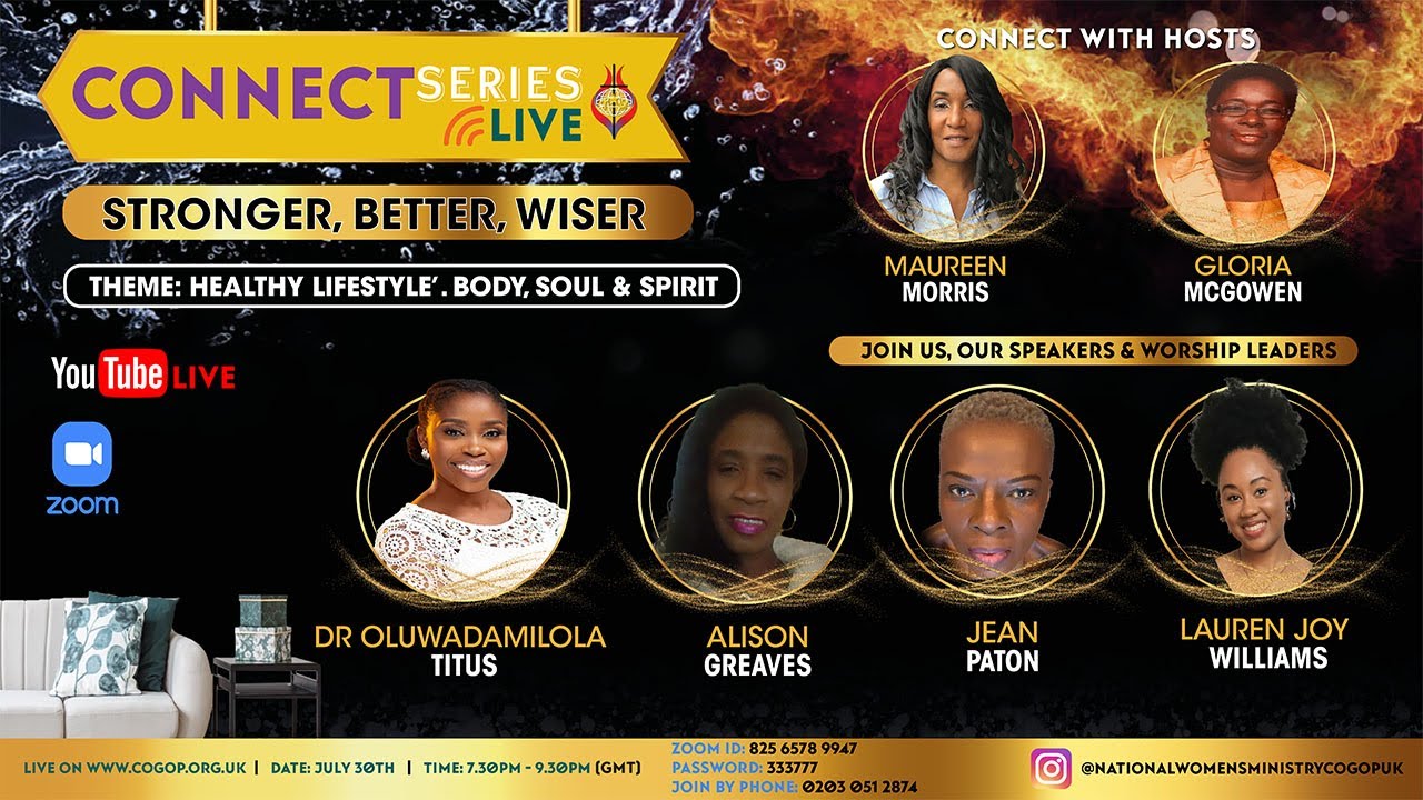 Women's Connect Series | Healthy Lifestyle, Body, Souls & Spirit | 30 July 2022