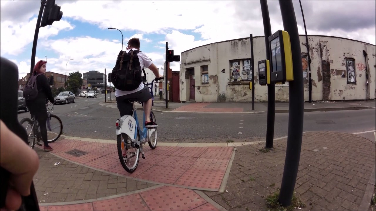 Cycling Lower Don Valley / 5 Weirs Walk Sheffield