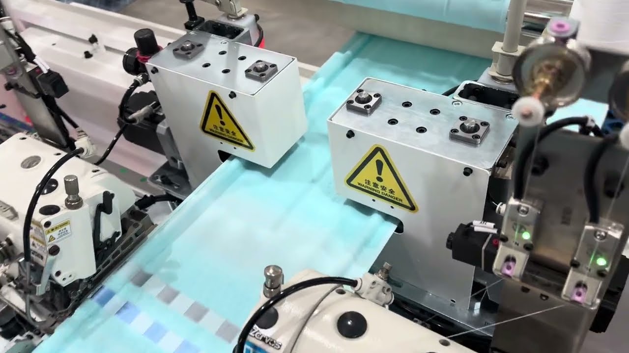 Automatic Terry towel long hem machine ZWS-92209