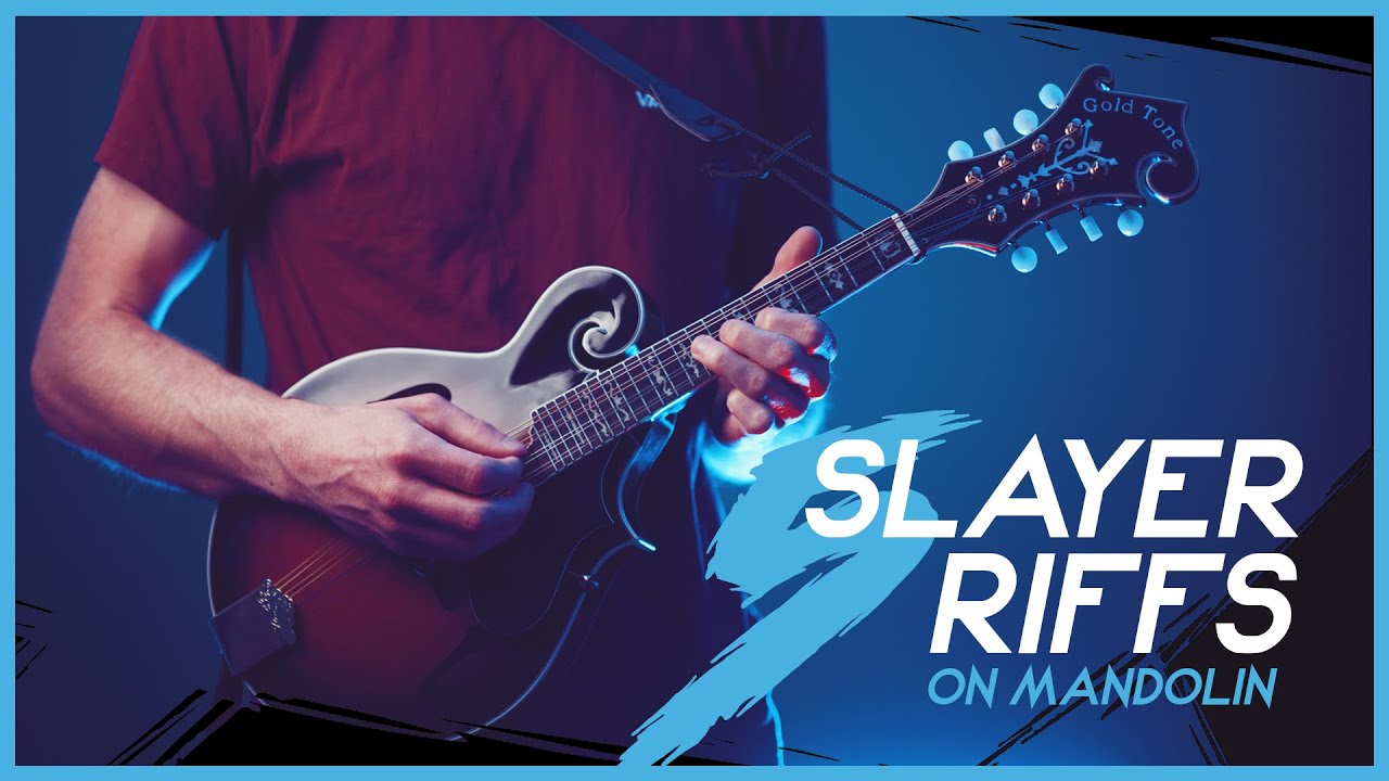 5 Slayer Riffs on Mandolin - by Mando Lorian