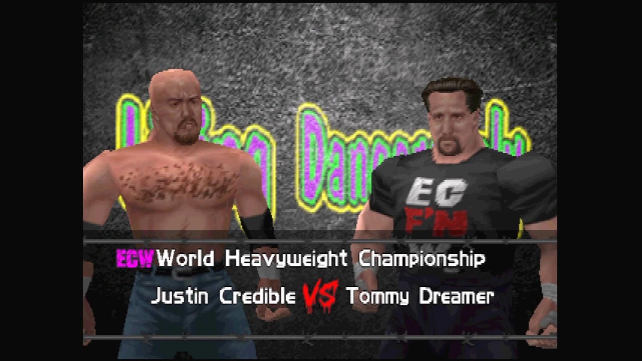 ECW Born To Be Wired - Justin Credible vs. Tommy Dreamer (N64)