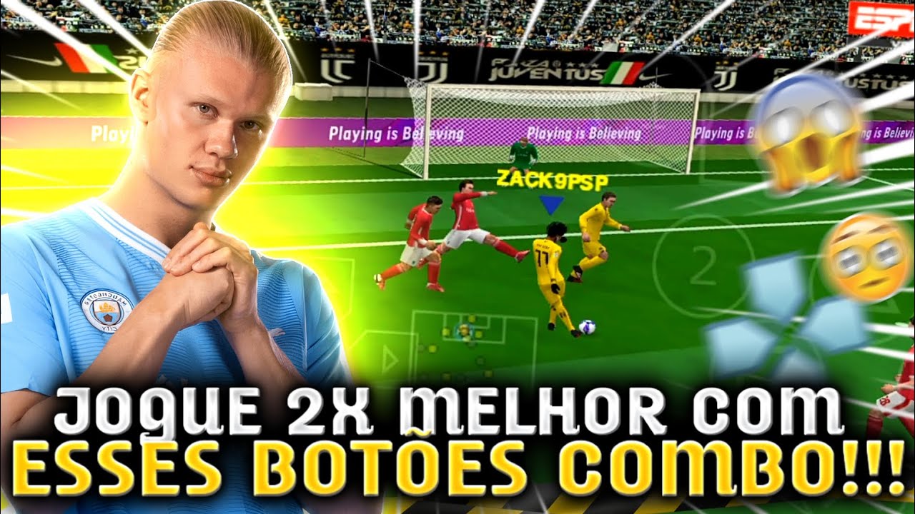 BOTÕES COMBO PARA PES DE PPSSPP 🤫( ppsspp mobile )