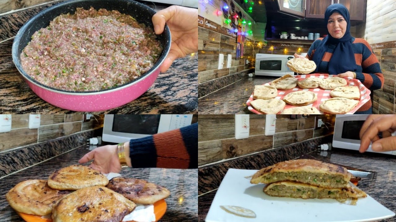 كانو فاكرين مش هعرف اتصرف⁉️ دا بنص مفروم عملت ١١رغيف بيه وحشيته وكبست اللحمه فيه# الحواوشي # soher