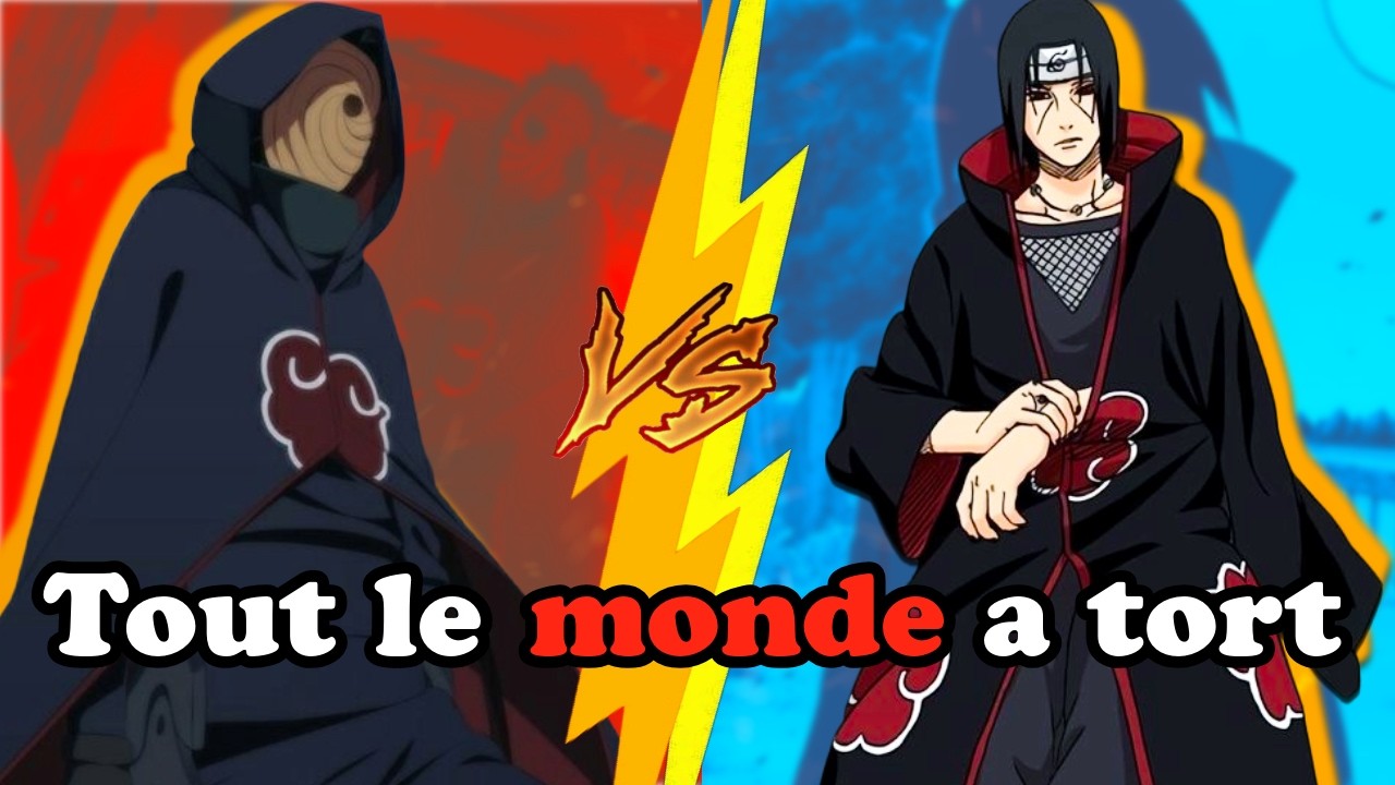 Itachi vs Obito : le débat que tout le monde a mal compris