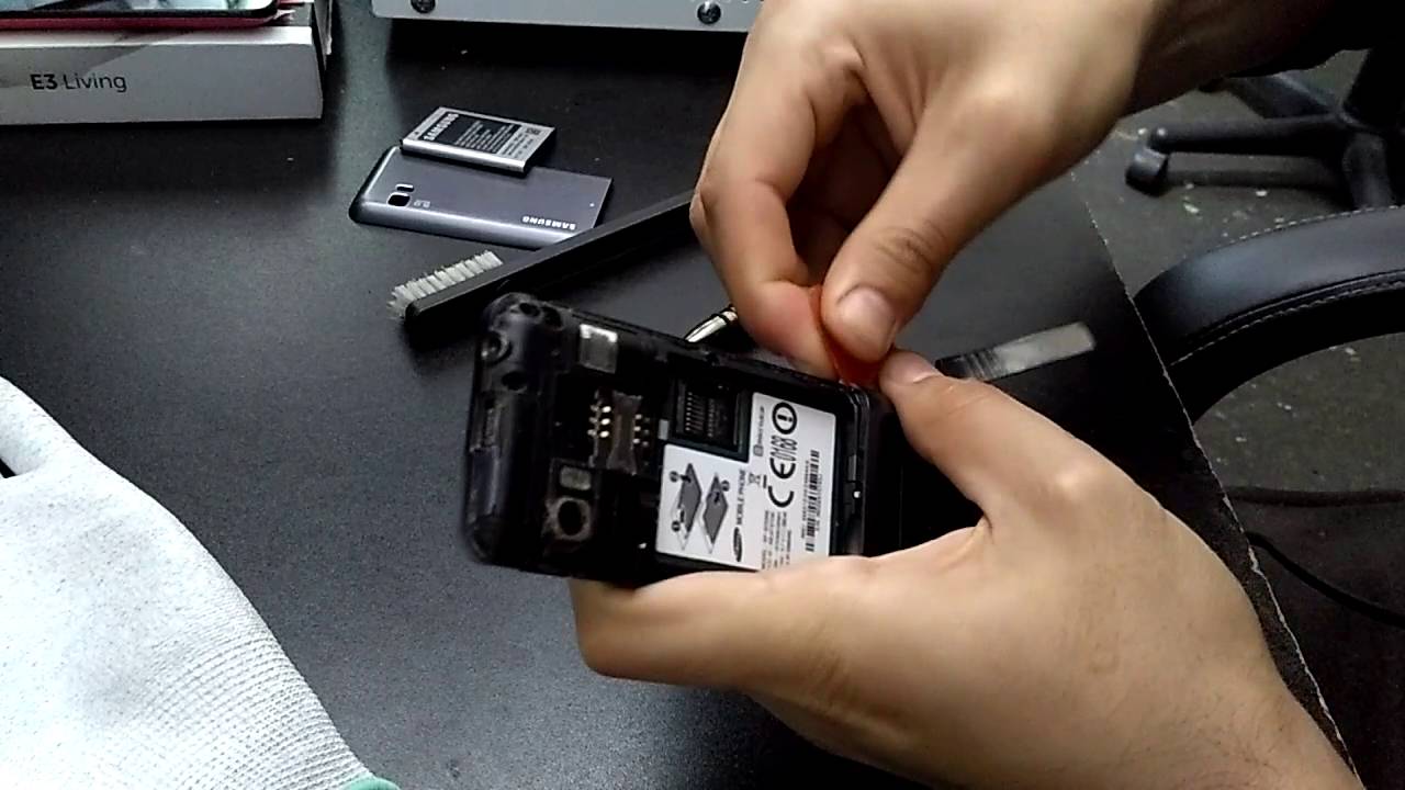Samsung S7230E wave 723 disassembly teardown how to