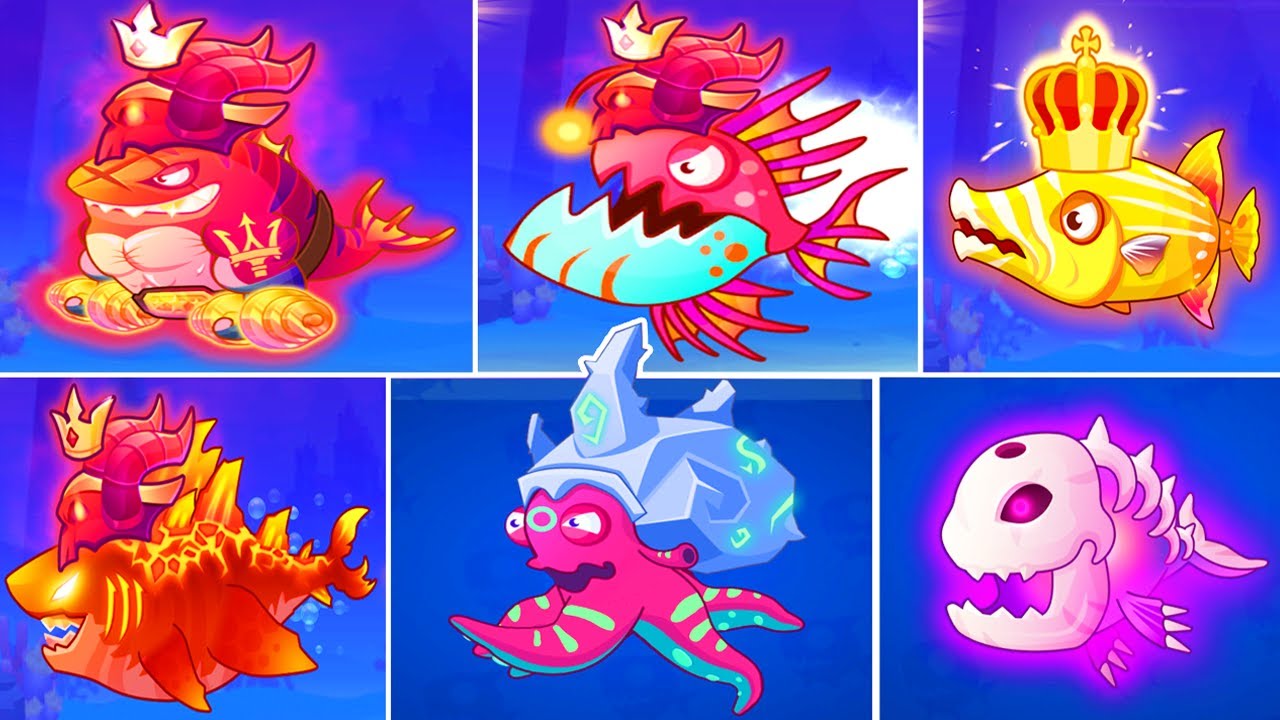 mình mua hết tất cả Cá Mập Siêu Cấp trong game Shark.io Game | Game Vui Nhộn io Cực Hay