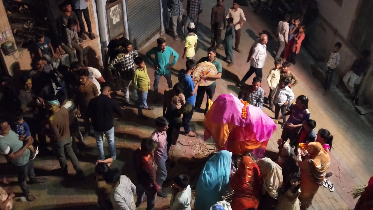 pipar city holika Dahan 😱 ye kya hogya  #newspipar #holi #viral