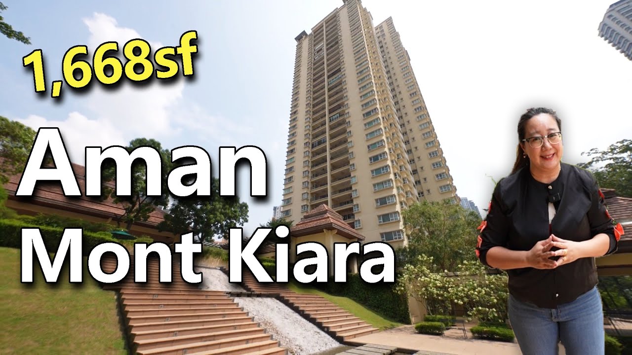 Обзор апартаментов Mont Kiara Aman (1668 кв. футов) | Аренда 5500 ринггитов