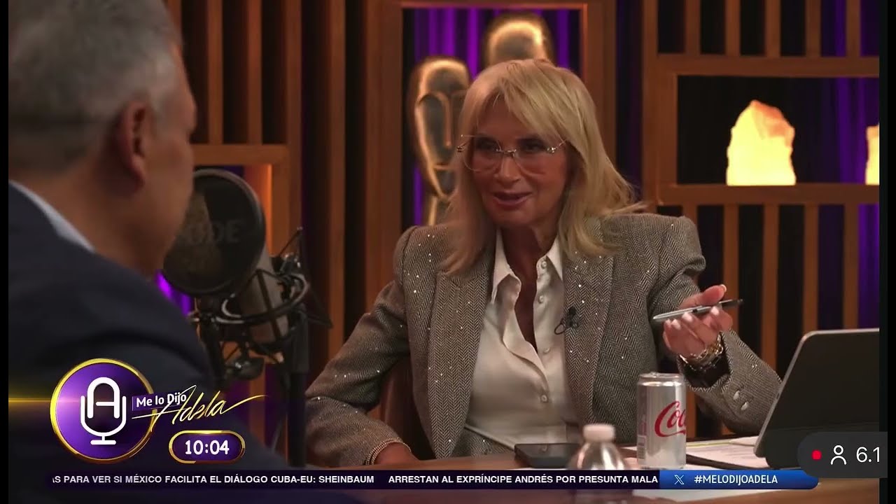 Entrevista en La Saga con Adela Micha