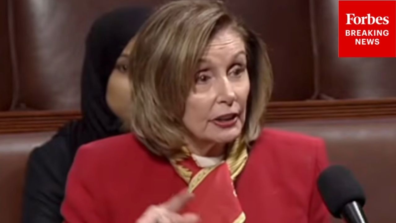 'That Is Our Responsibility!': Nancy Pelosi Urges GOP To Vote On Iran War Powers Resolution