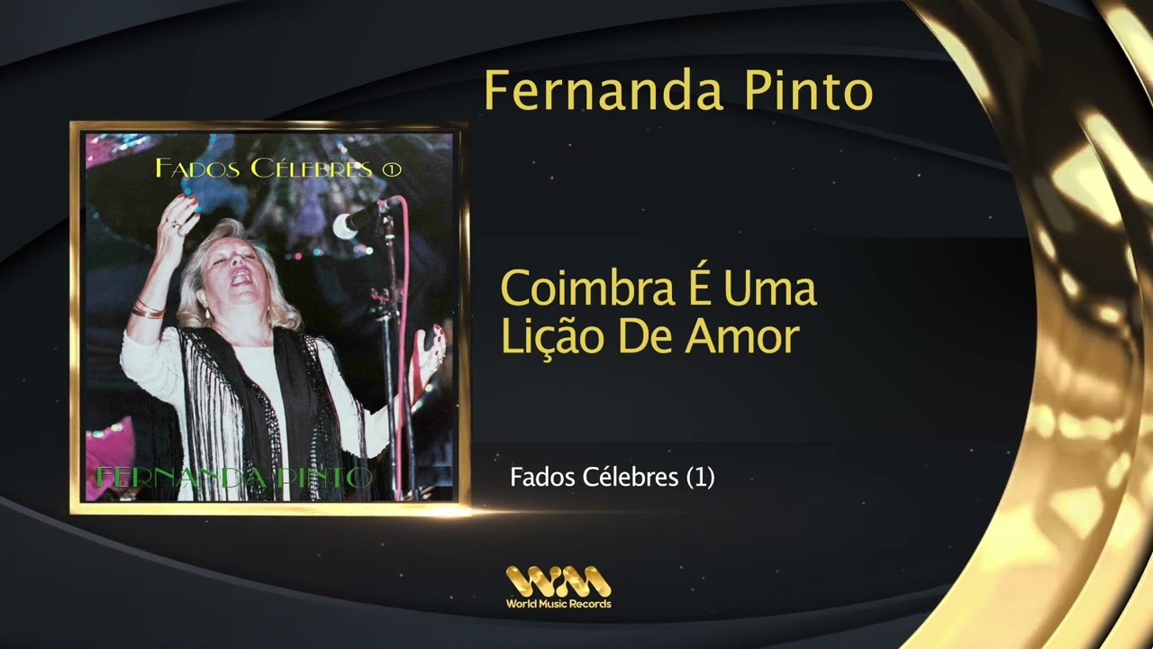 Fernanda Pinto - Coimbra É Uma Lição De Amor