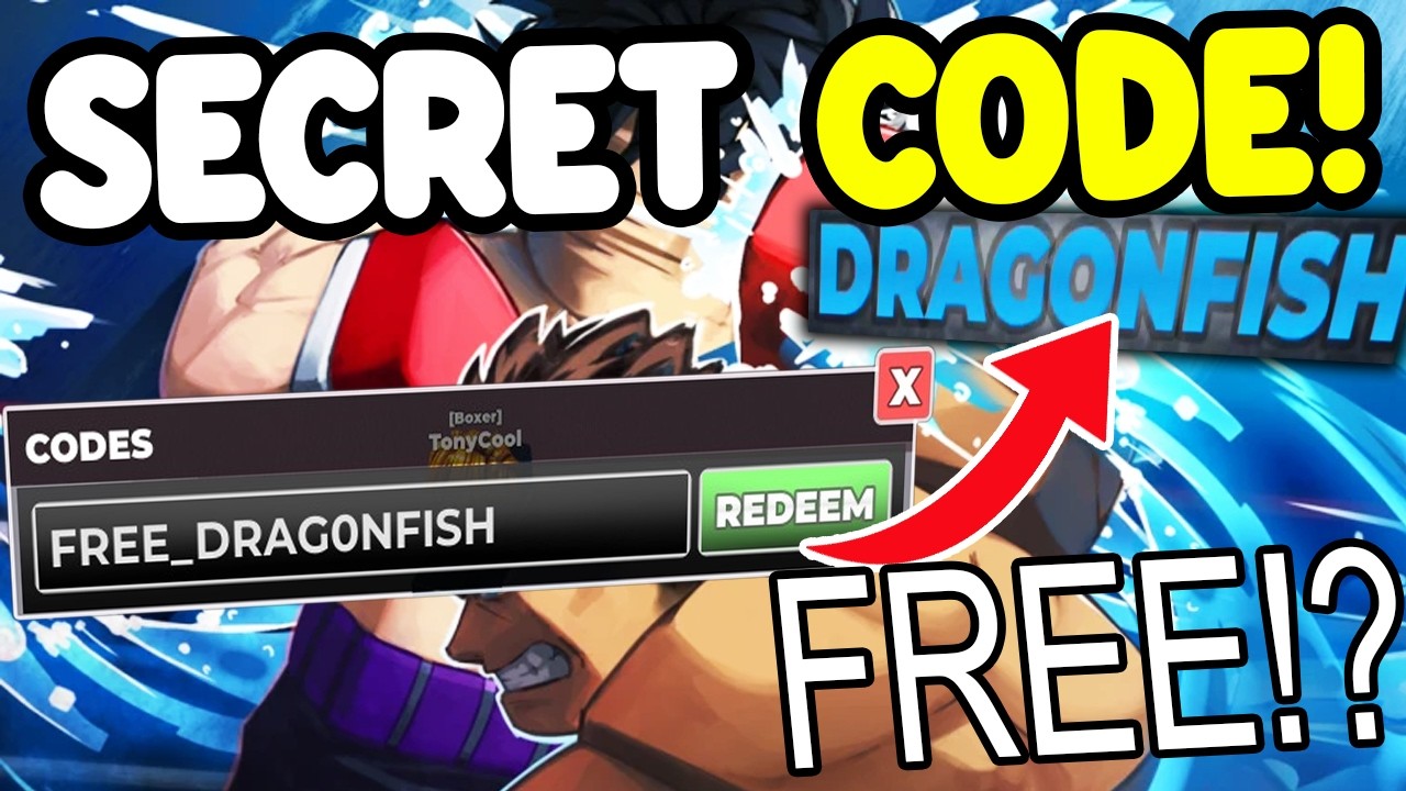 *КОДЫ ДЛЯ DRAGONFISH* ВСЕ РАБОЧИЕ КОДЫ для игры Untitled Boxing Game, которая выйдет в 2026 году!...